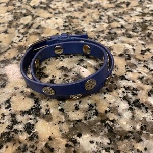 Tory Burch leather wrap bracelet